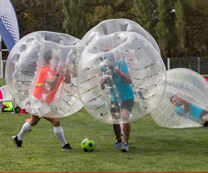 Bubble Football Birthday Parties