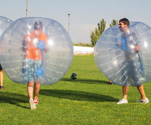 Bubble Football Birthday Parties