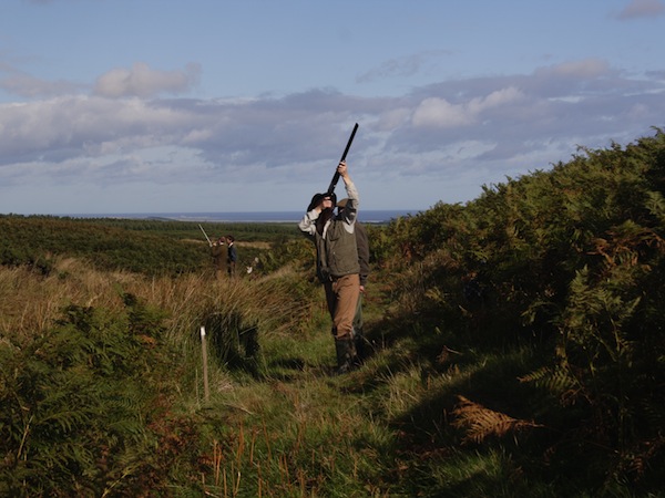 Clay Pigeon Shooting Church Enstone, Oxfordshire