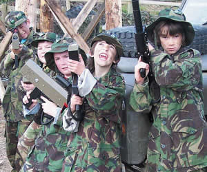 Laser Combat Birthday Parties