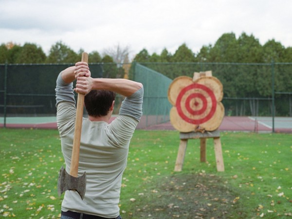 Axe Throwing Birthday Party