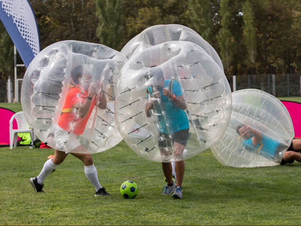 Bubble Football Birthday Party