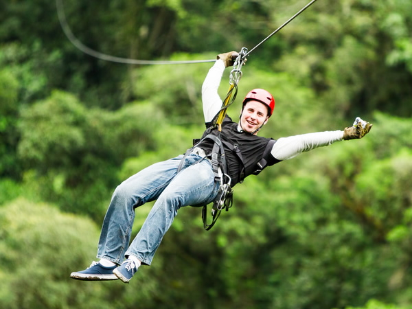 Zip Wire Birthday Party