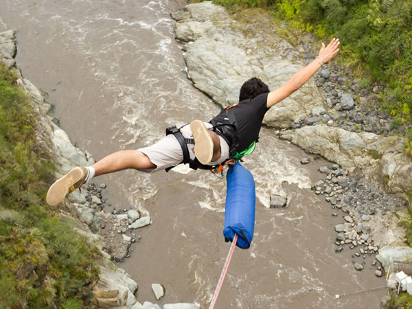 Bungee jumping Birthday Party